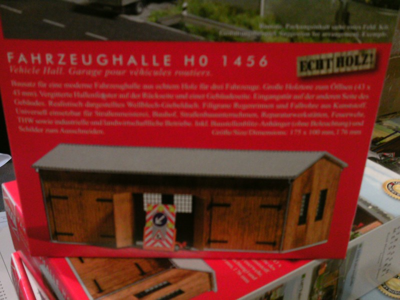 Busch 1456 Fahrzeughalle