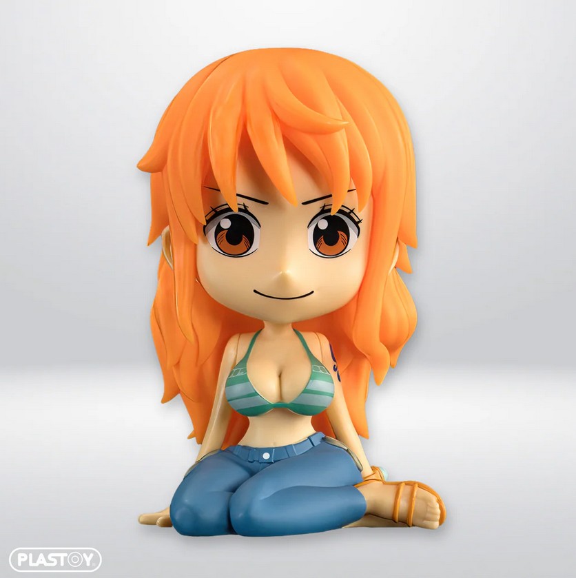 Plastoy 80169 One Piece Nami 15 cm NEU OVP Spardose