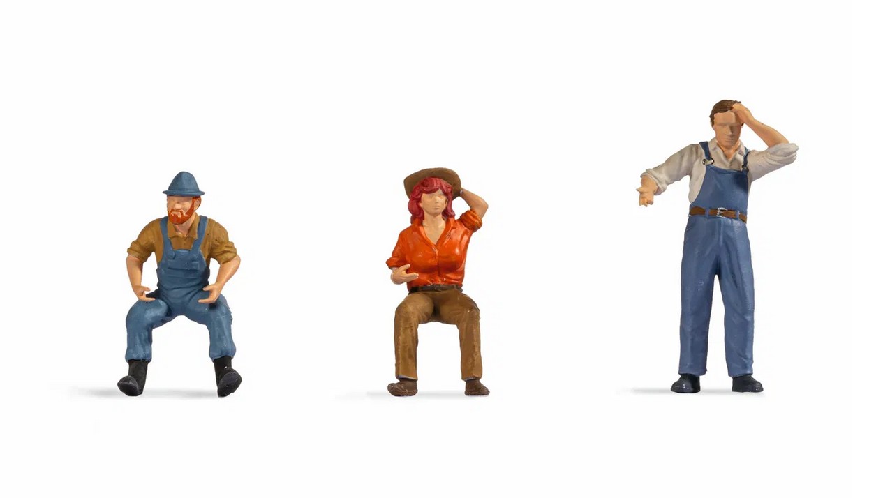 Noch 17841 Traktorfahrer 1:45 Spur 0 NEU OVP Figuren