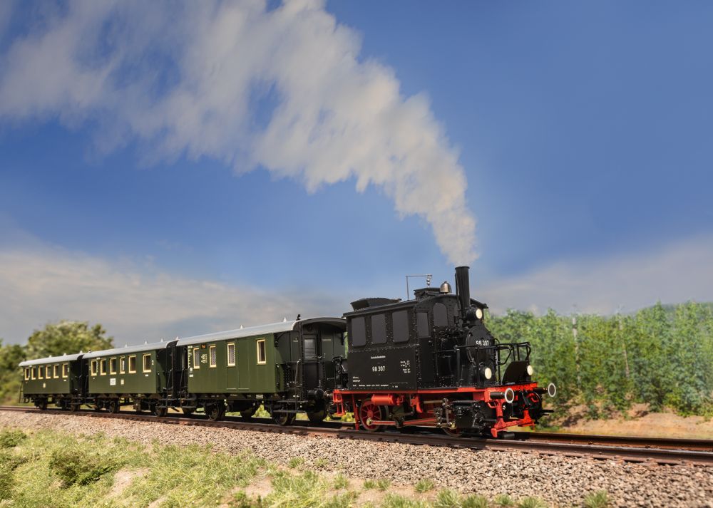 Märklin MHI 26619 Zugpackung „Spalter Bockl“ Baureihe 98.3 (DB) Spur H0