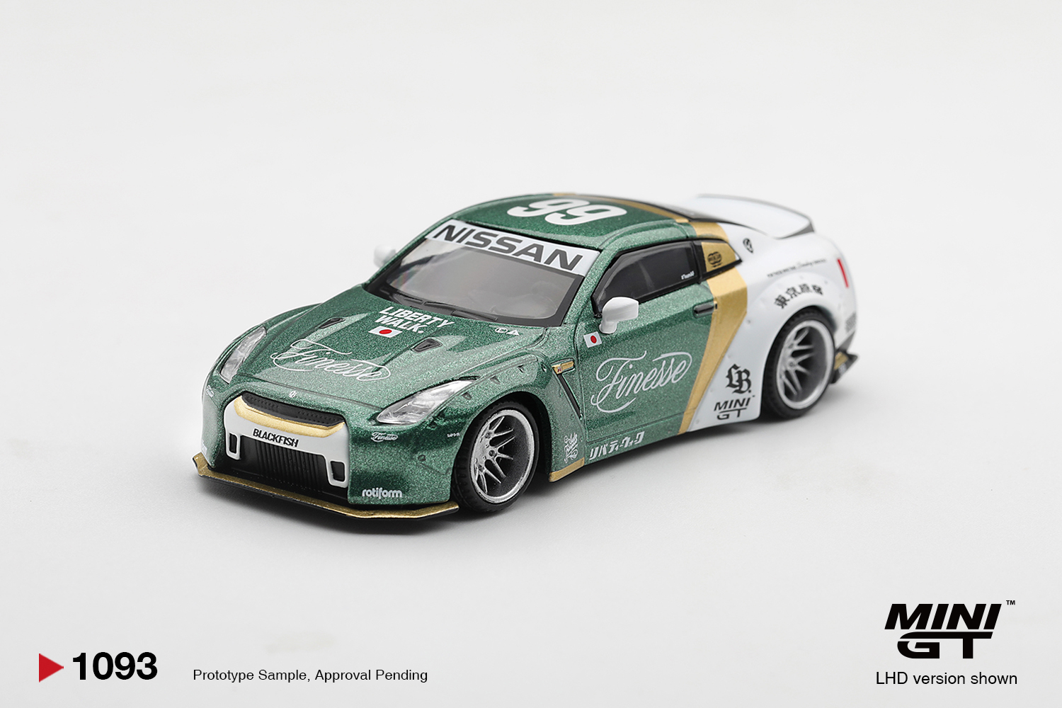 Mini GT 1093 1:64 NISSAN GT-R R35 LB WORKS TYPE 1 2025