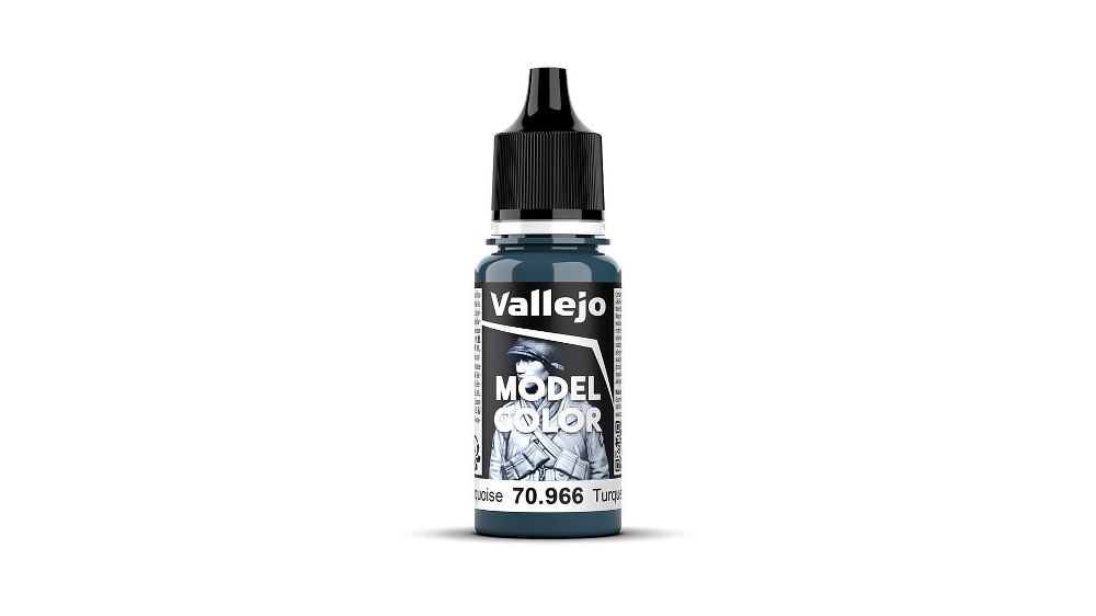 Vallejo 70966 Türkis, matt, 18 ml Model Color NEU