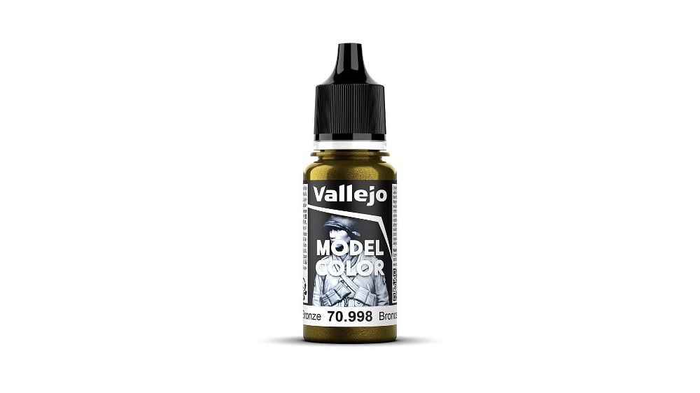 Vallejo 70998 Bronze, Metallic, 18 ml Model Color NEU