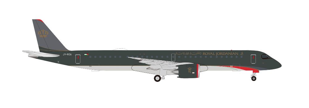 Herpa 539272 E195-E2 Royal Jordanian Airl. 1:500