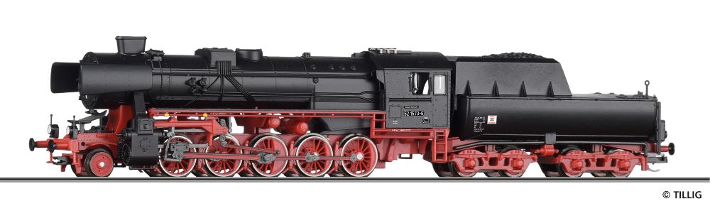 Tillig 02264 Dampflokomotive 52 1573-6 der DR Ep. IV Spur TT