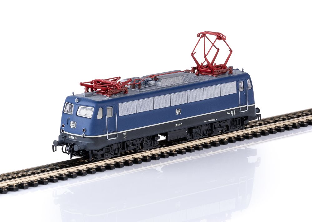 Trix 16268 Elektrolokomotive 110 318-3 (DB) "Bügelfalte" Spur N