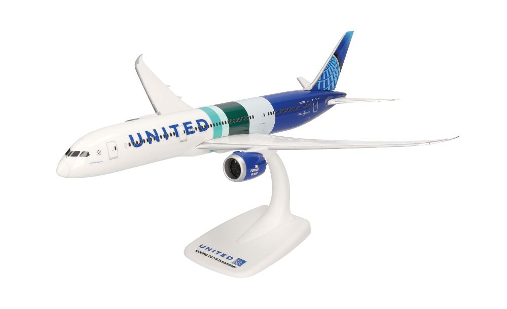 Herpa 614863 B787-9 United Airlines SAF 1:200