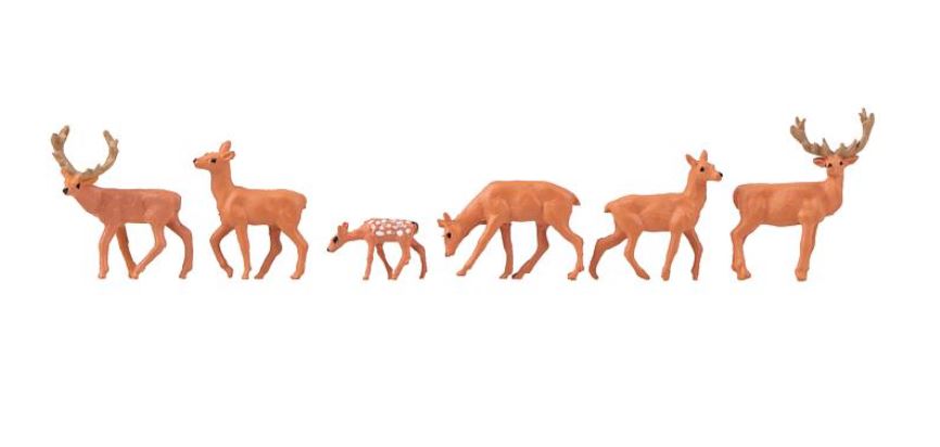 Faller 151907 Rotwild 1:87 Spur H0 Neu OVP Figuren