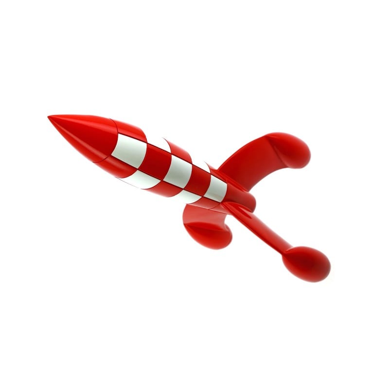 Tim & Struppi TINTIN 46949 Rakete 30 cm Neu OVP