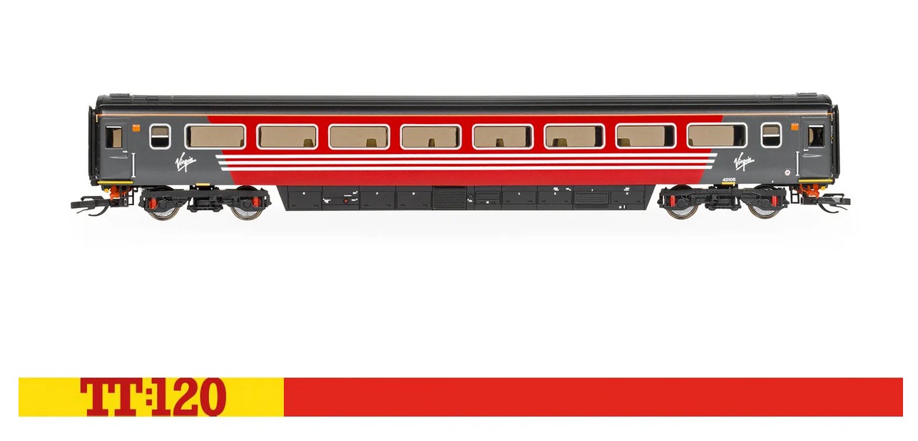 Hornby TT4047C Virgin HST Mk3 '42105' Trailer Standard Coach Spur TT