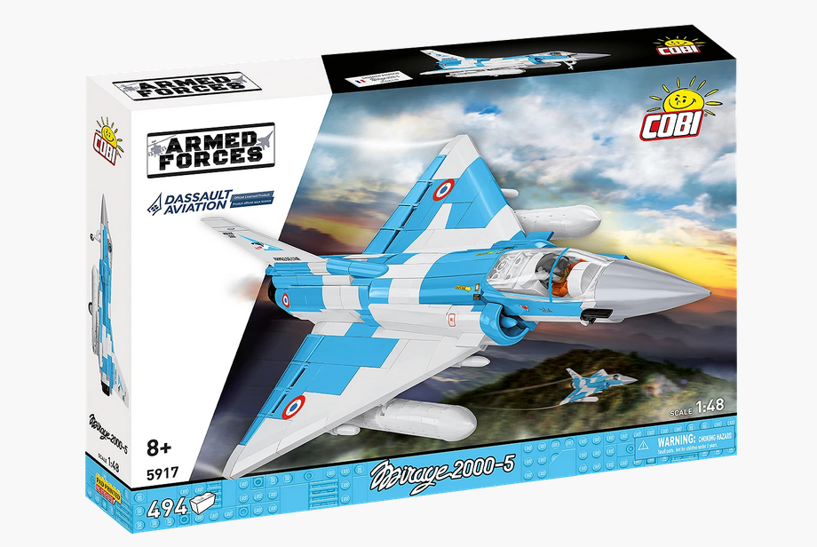 Cobi 5917 Mirage 2000-5 1:48 Modellbausatz NEU OVP Bricks
