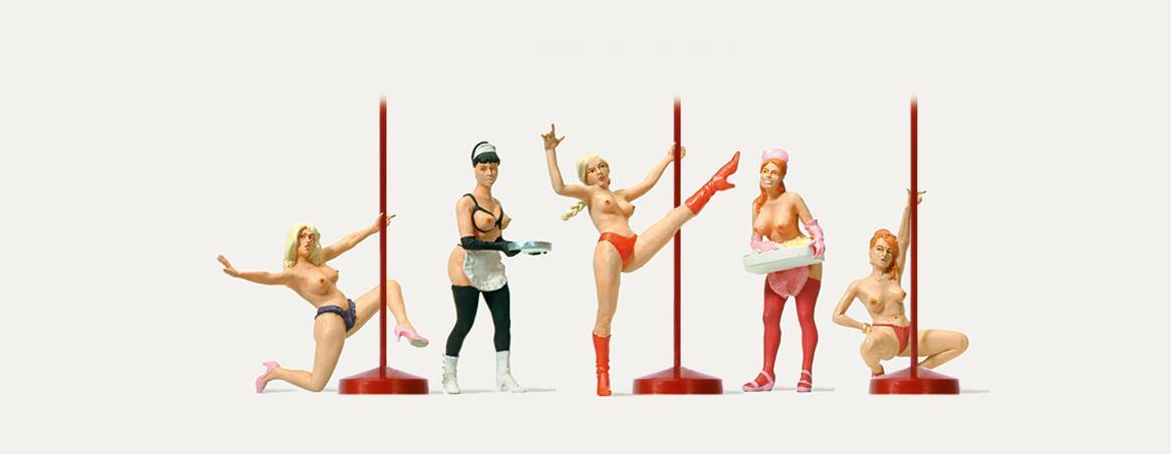 Merten 0212556 Nightlife 1:87 Spur H0 Neu OVP Figuren