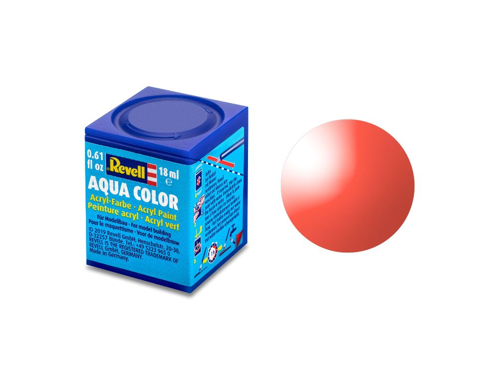 Revell 36731 Aqua Color rot klar 18 ml NEU