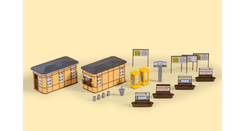 Auhagen 13343 Bahnhofsausstattung 1:120 Spur TT