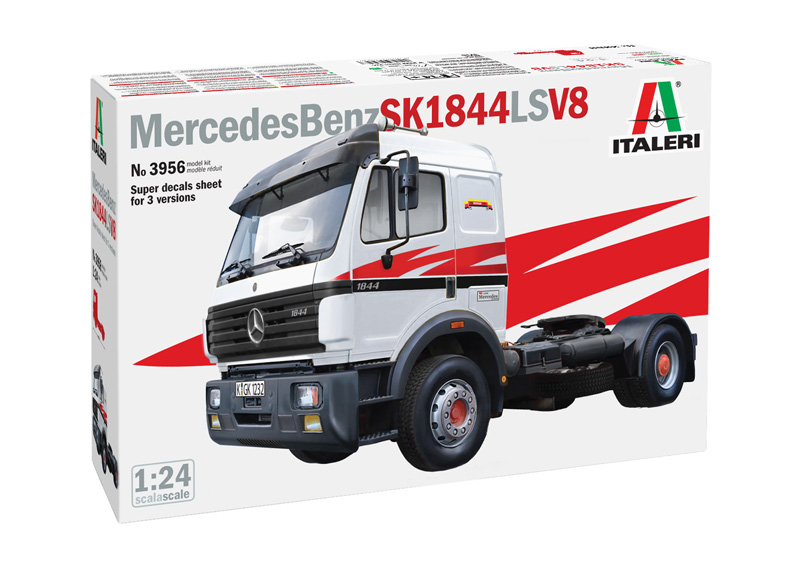 Italeri 3956 Mercedes Benz SK 1844 LS V8 1:24 Bausatz NEU OVP
