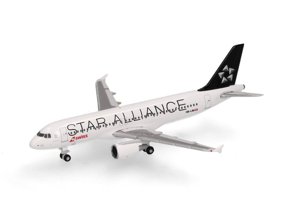 Herpa 539463 Swiss International Air Lines Airbus A320 1:500 NEU OVP