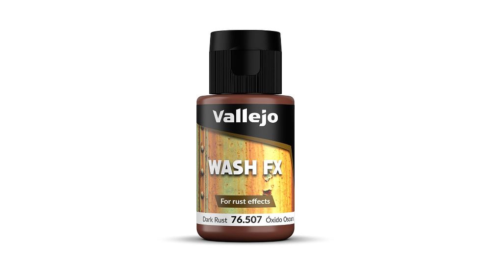 Vallejo 76507 Wash-Color, Dunkler Rost, 35 ml NEU
