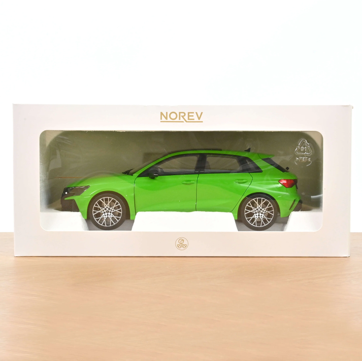 Norev 188390 Audi RS 3 Sportback 2025 Kyalami-Grün 1:18 NEU OVP