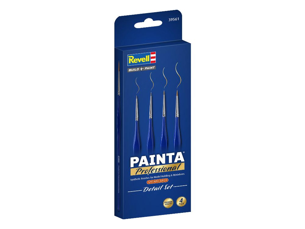Revell 39561 Painta Professional Brushes: Detail Set NEU OVP Pinsel