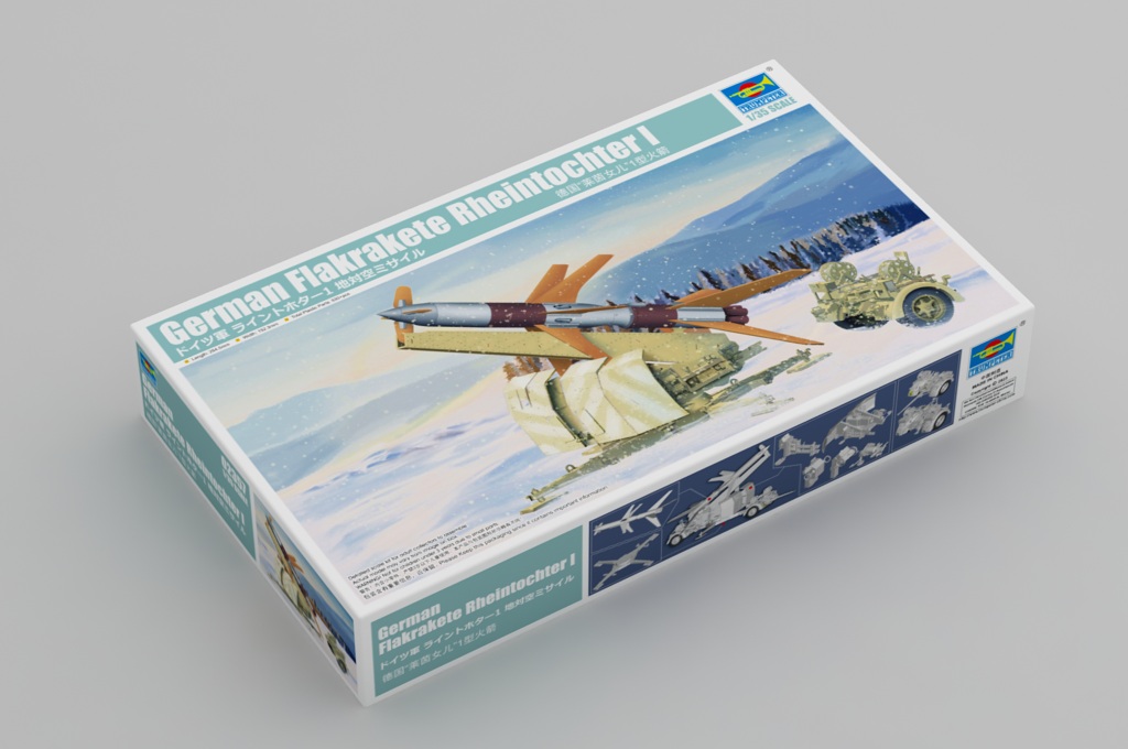 Trumpeter 02357 German Flakrakete Rheintochter I 1:35 Bausatz Neu