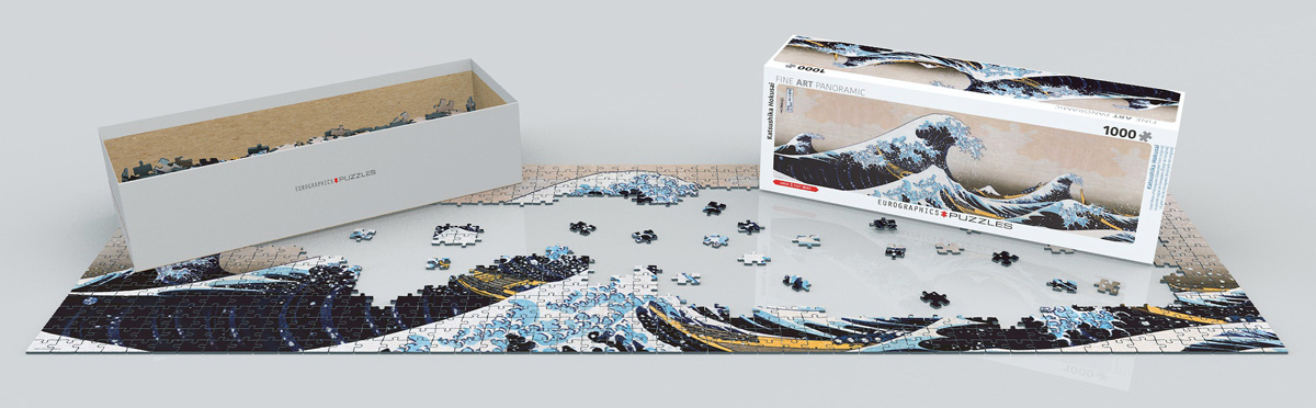 EUROGRAPHICS 6010-5487 Die große Welle von Kanagawa 1000 Teile Puzzle