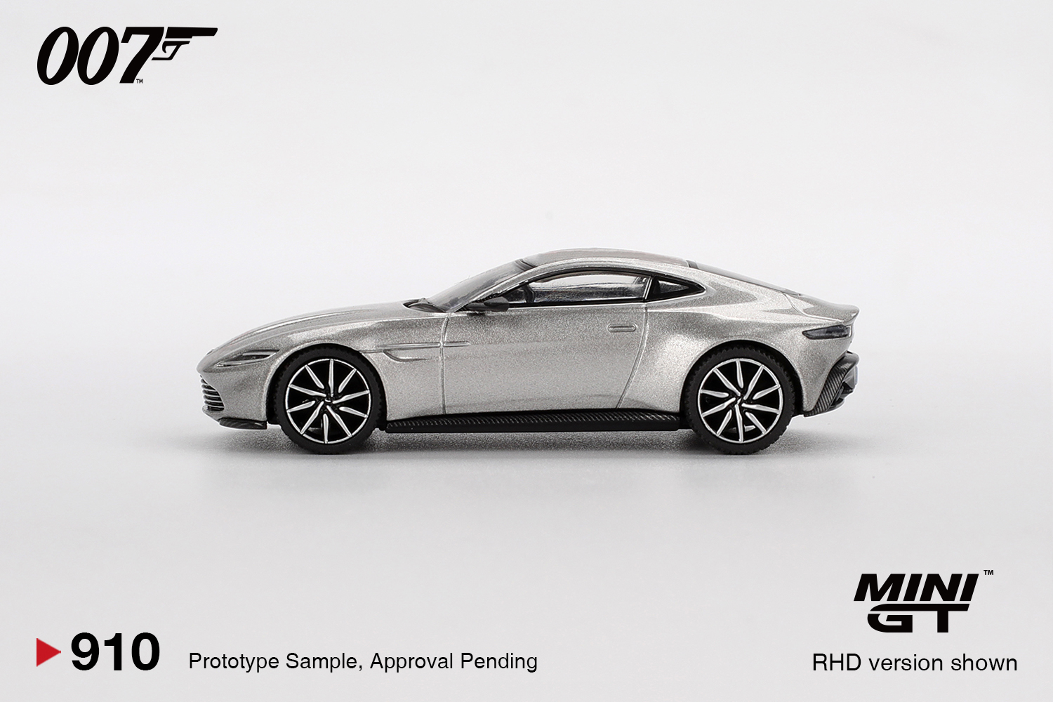 Mini GT 910 Aston Martin DB10 Spectre English Packaging 2015 1:64