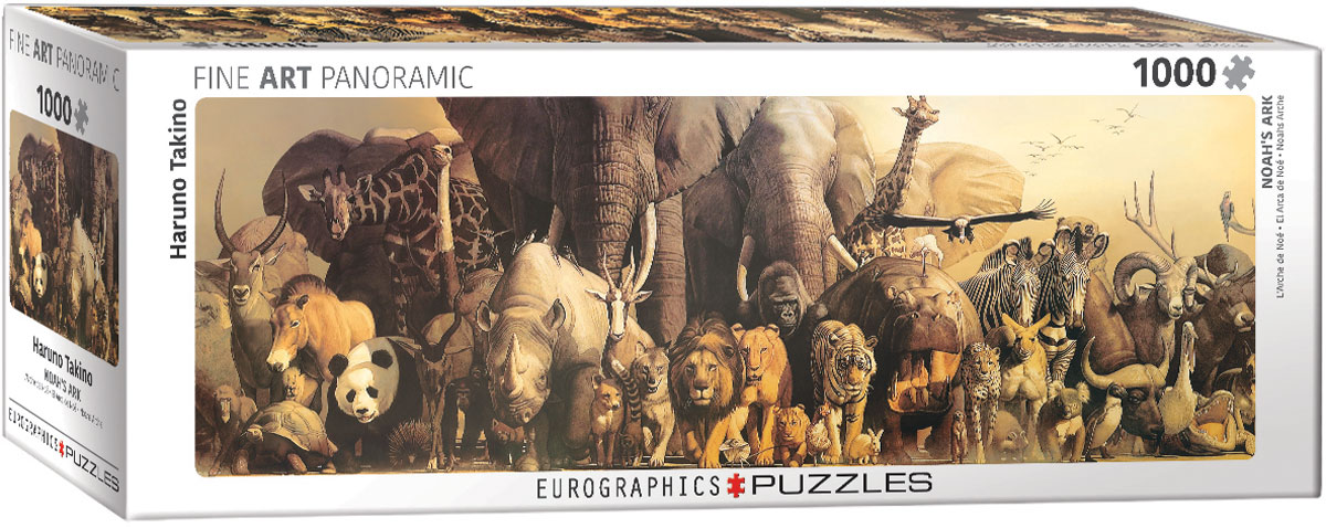 EUROGRAPHICS 6010-4654 Tiere der Arche Noah 1000 Teile Puzzle