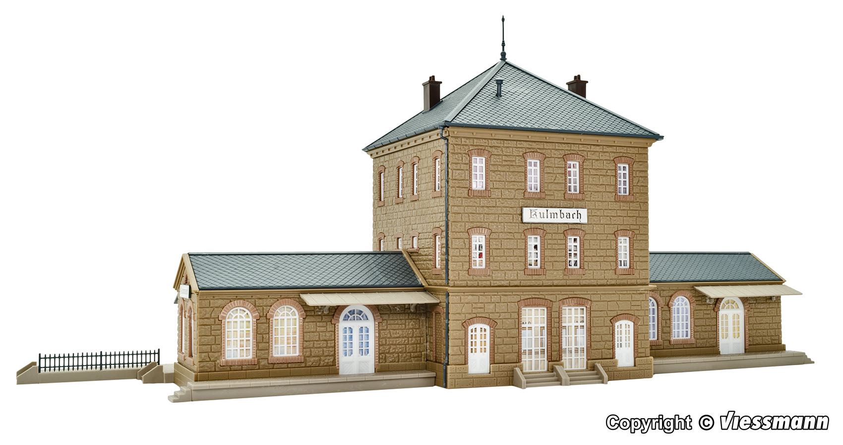 Vollmer 43451 Bahnhof Kulmbach 1:87 Spur H0 Bausatz Neu OVP