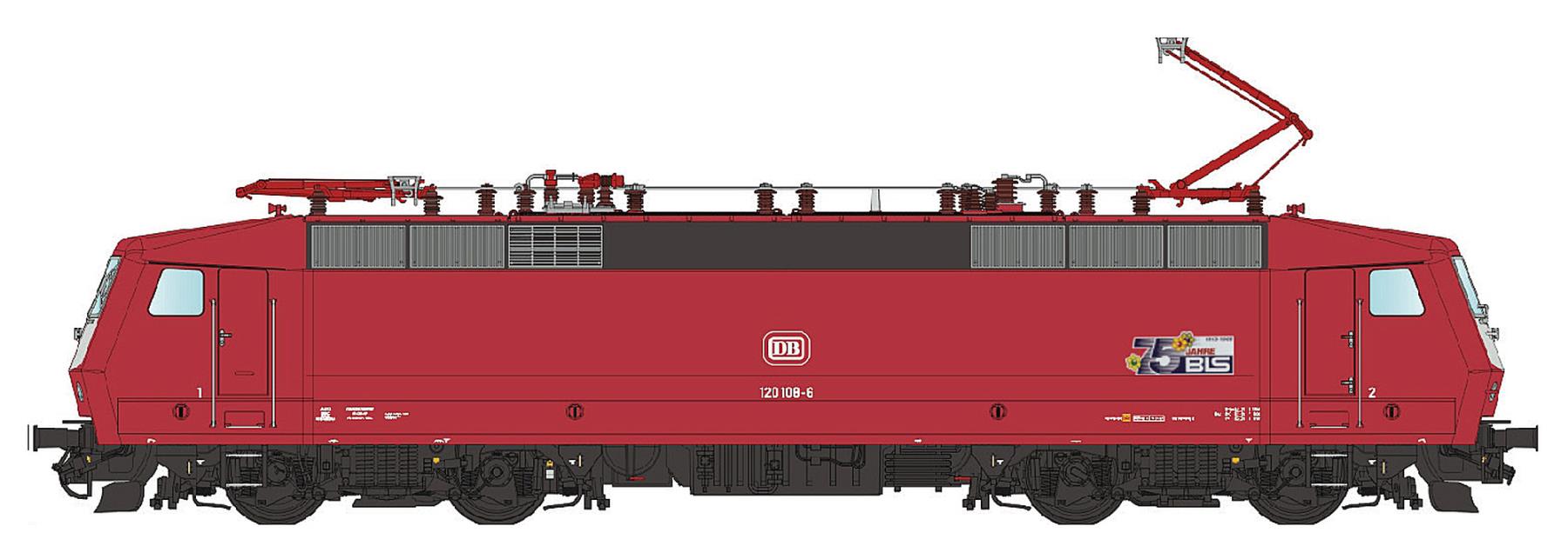 LS Models 16089DC E-Lok BR 120.1 DB, Ep.IV, 75 Jahre BLS