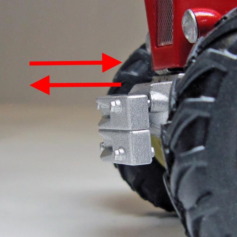 Weise Toys 1042 Schlüter Super 1250 V 1:32 Spur 1 Standmodell NEU