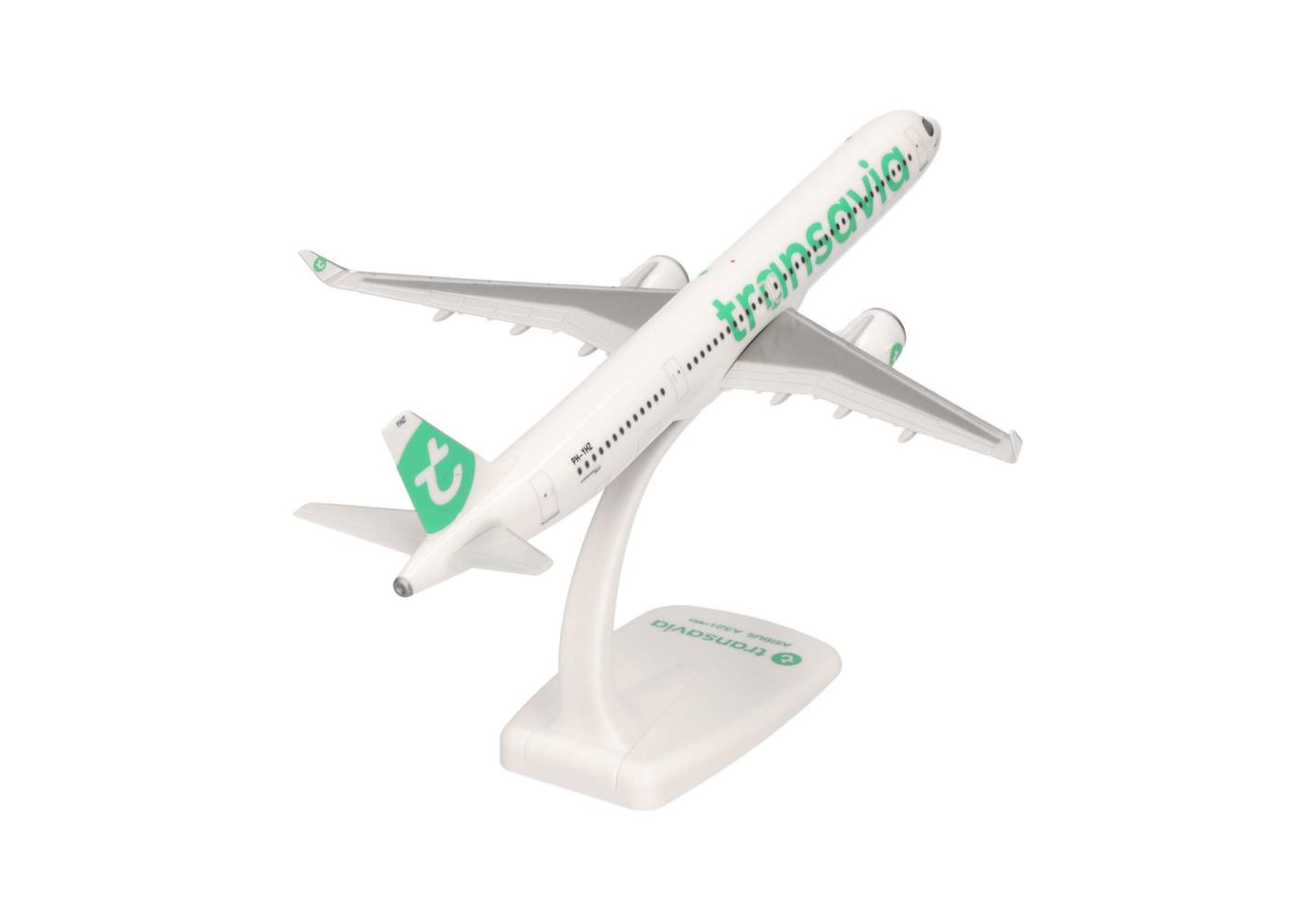 Herpa 614344 Transavia Airbus A321neo PH-YHZ 1:200 Snap-Fit Neu