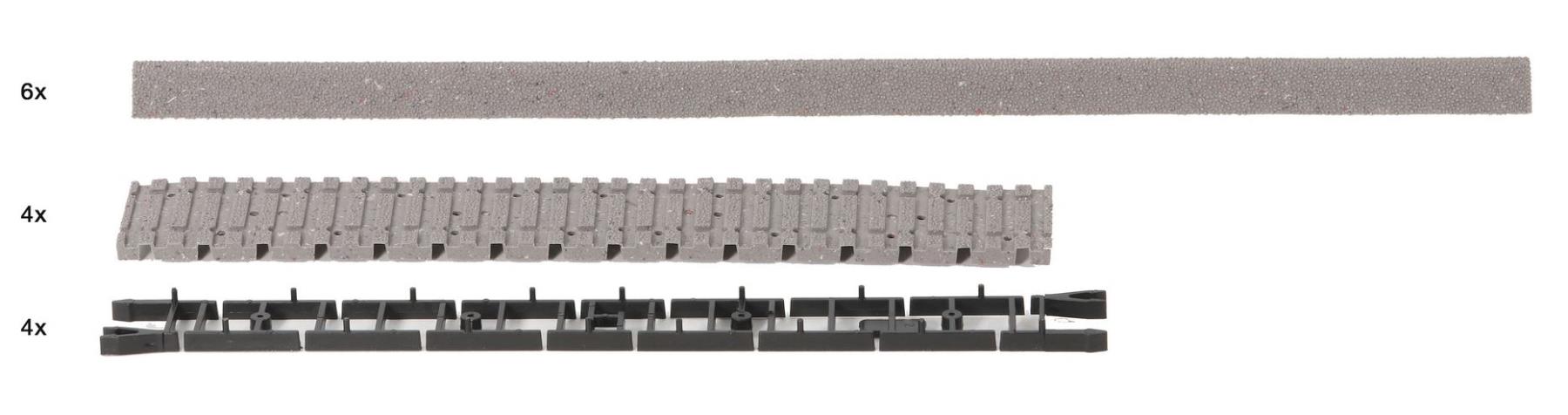Roco 42661 Gleisbettung f. Flexgleis 42401 1:87 Spur H0 NEU OVP