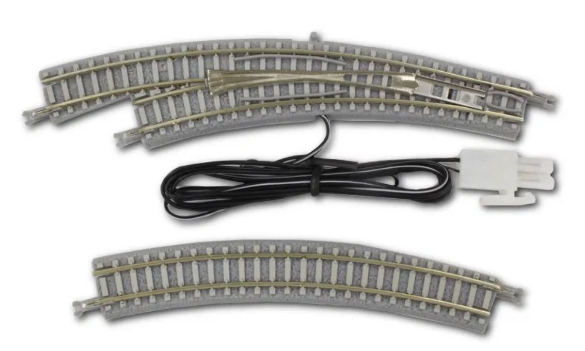 Rokuhan R057 Bogenweiche links R195/220-30° 1:220 Spur Z Neu OVP