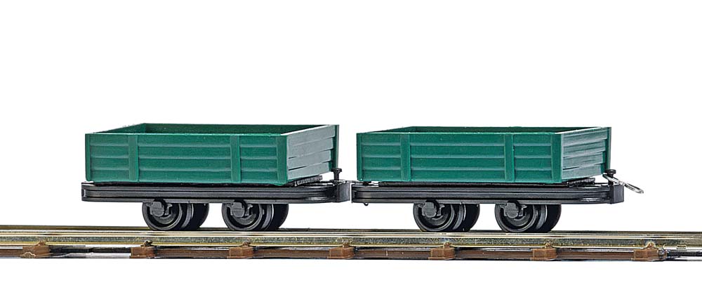 Busch 12206 Zwei Niederbordwagen 1:87 Spur H0f Neu OVP