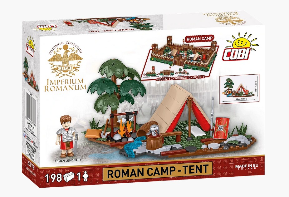Cobi 20078 Zelt der römischen Legionäre Modellbausatz NEU OVP