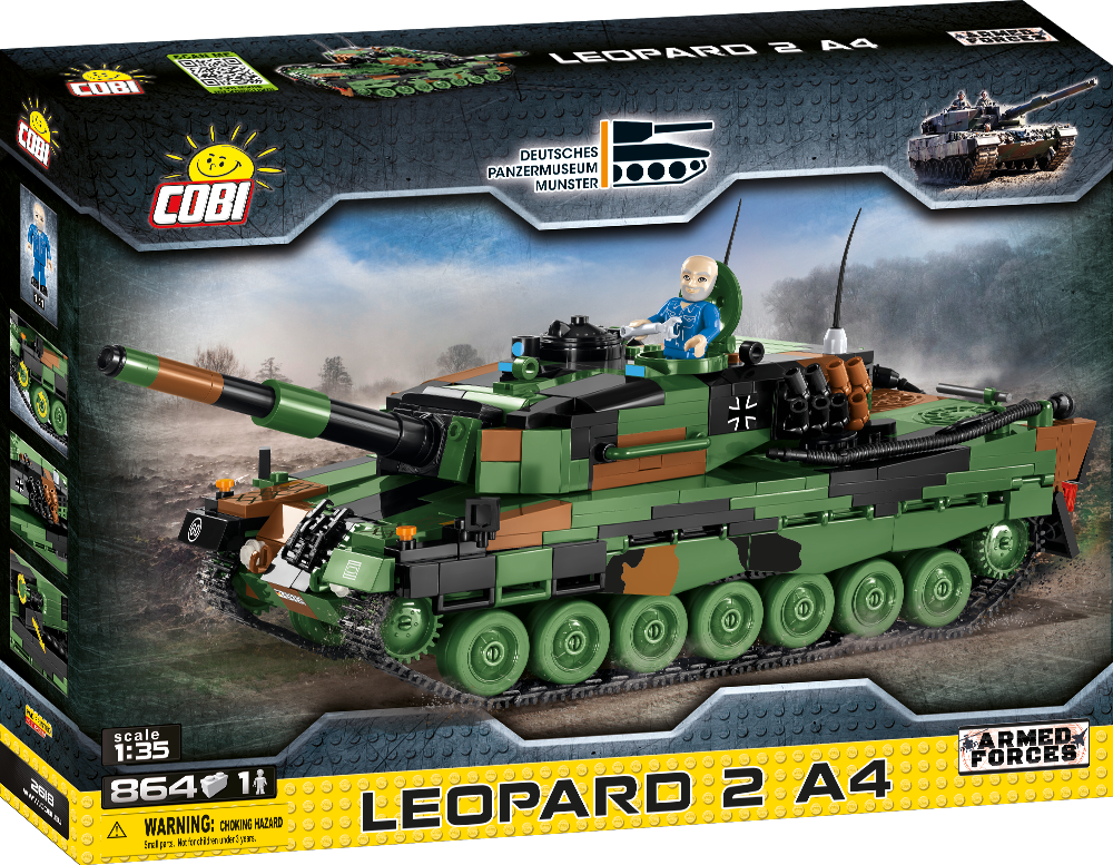 Cobi 2620 Leopard 2 A5 TVM Bausatz 945 Teile sofort lieferbar!!! 