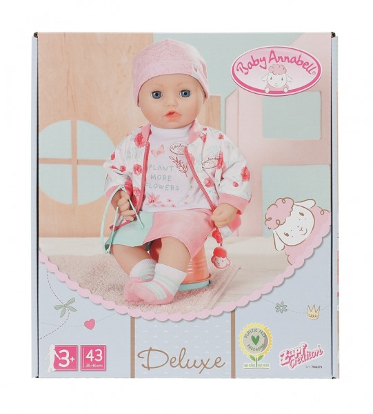 Zapf Creation 706275 Baby Annabell Deluxe Frühling 43cm 