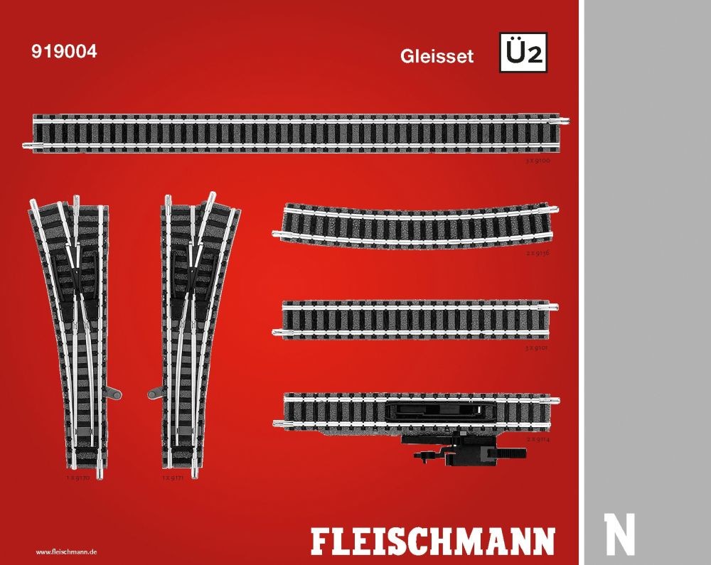 Fleischmann 9116 Prellblockgleis
